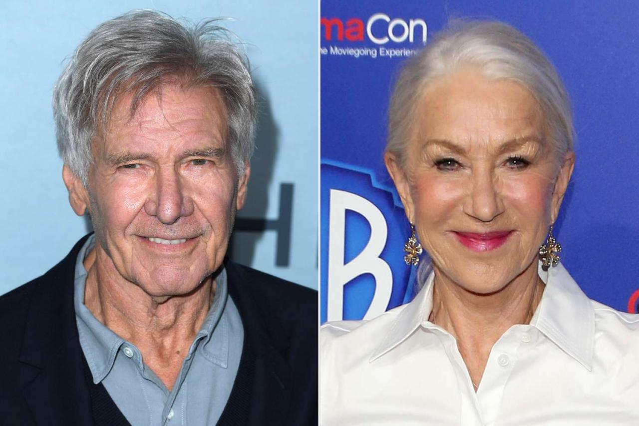 Helen Mirren Calls Harrison Ford a ‘Bloke, Geezer, Mensch’ and a ‘God-Given Movie Star’: ‘I Love Him’ (Exclusive)